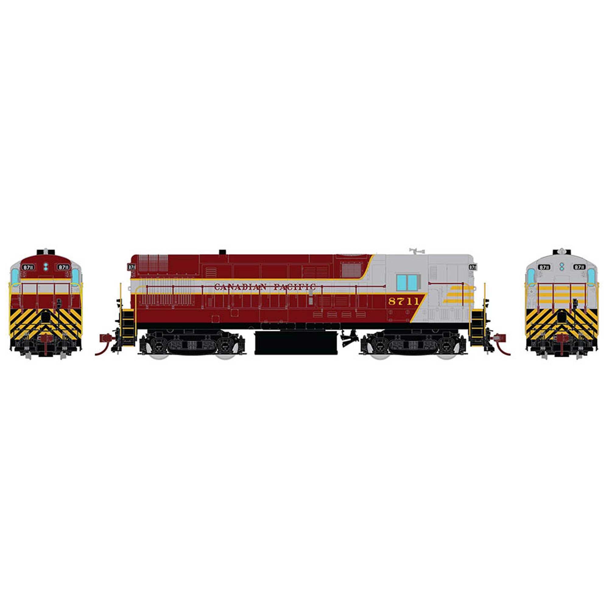 HO Scale H16-44 Locomotive DC/DCC/Sound CPR Block Scheme #8724 (RPI44532)