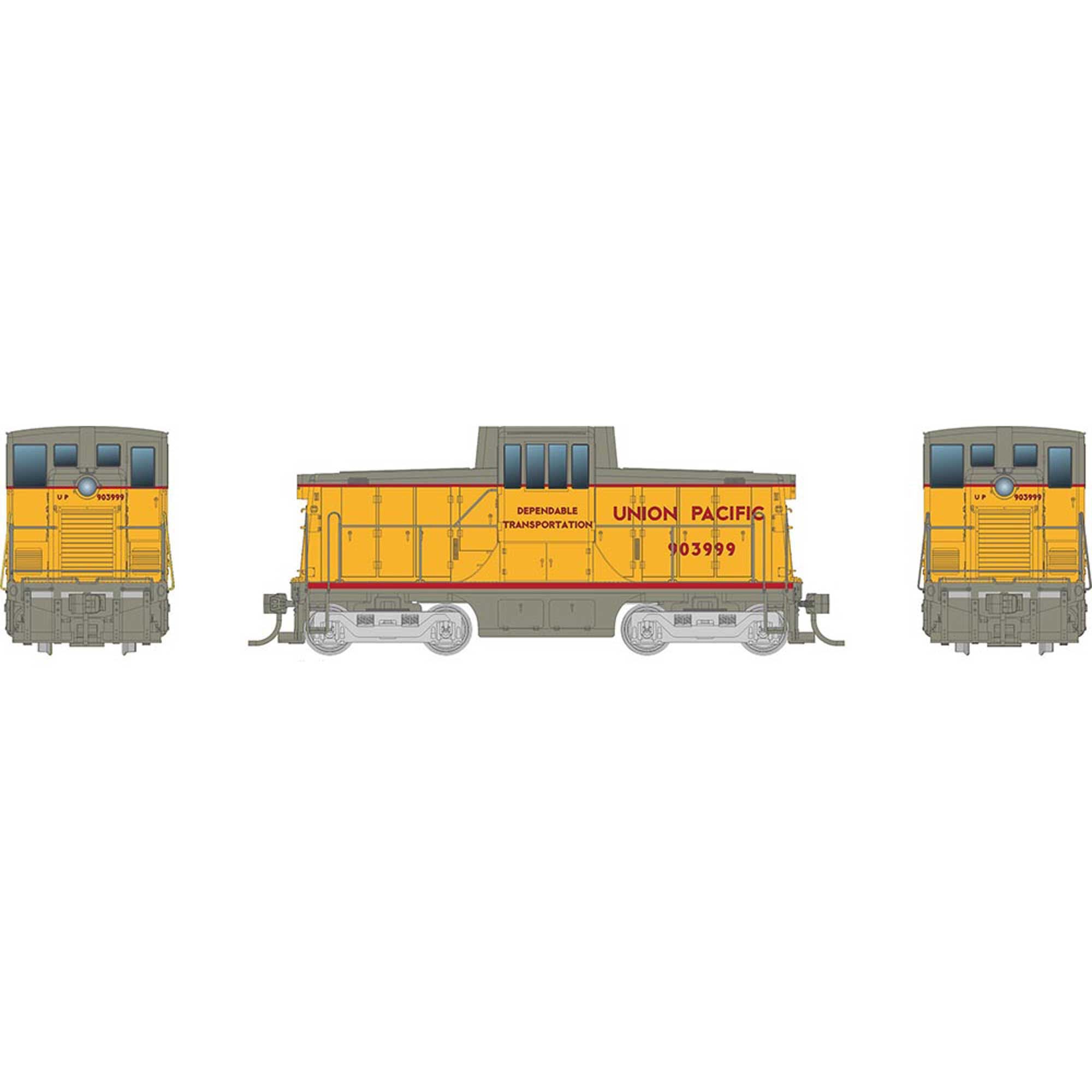 HO GE 44 Tonner Switcher Locomotive with DCC & Sound (RPI48530)