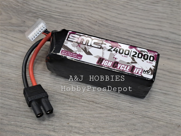 HCL-HVP Flight 22.8V-2400mAh-75C with EC5 - 2475-6S1P