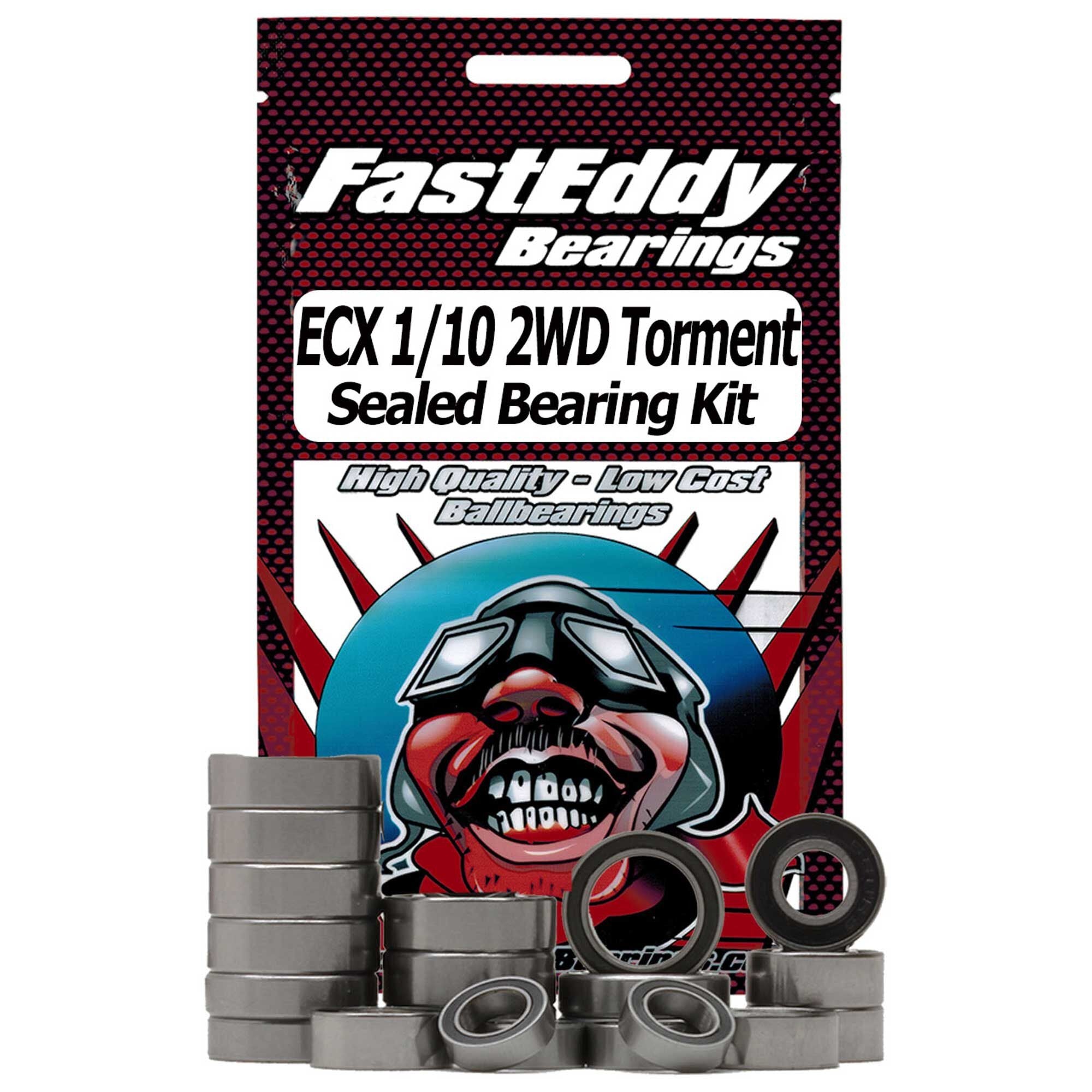 Sealed Bearing Kit for ECX 1/10 2WD Torment (TFE3976)