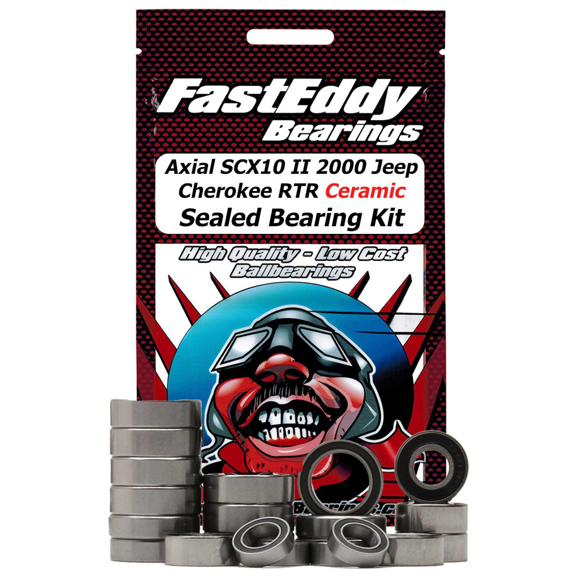 SCX10 II 2000 Cherokee RTR Ceramic Sealed Bearing (TFE6349)