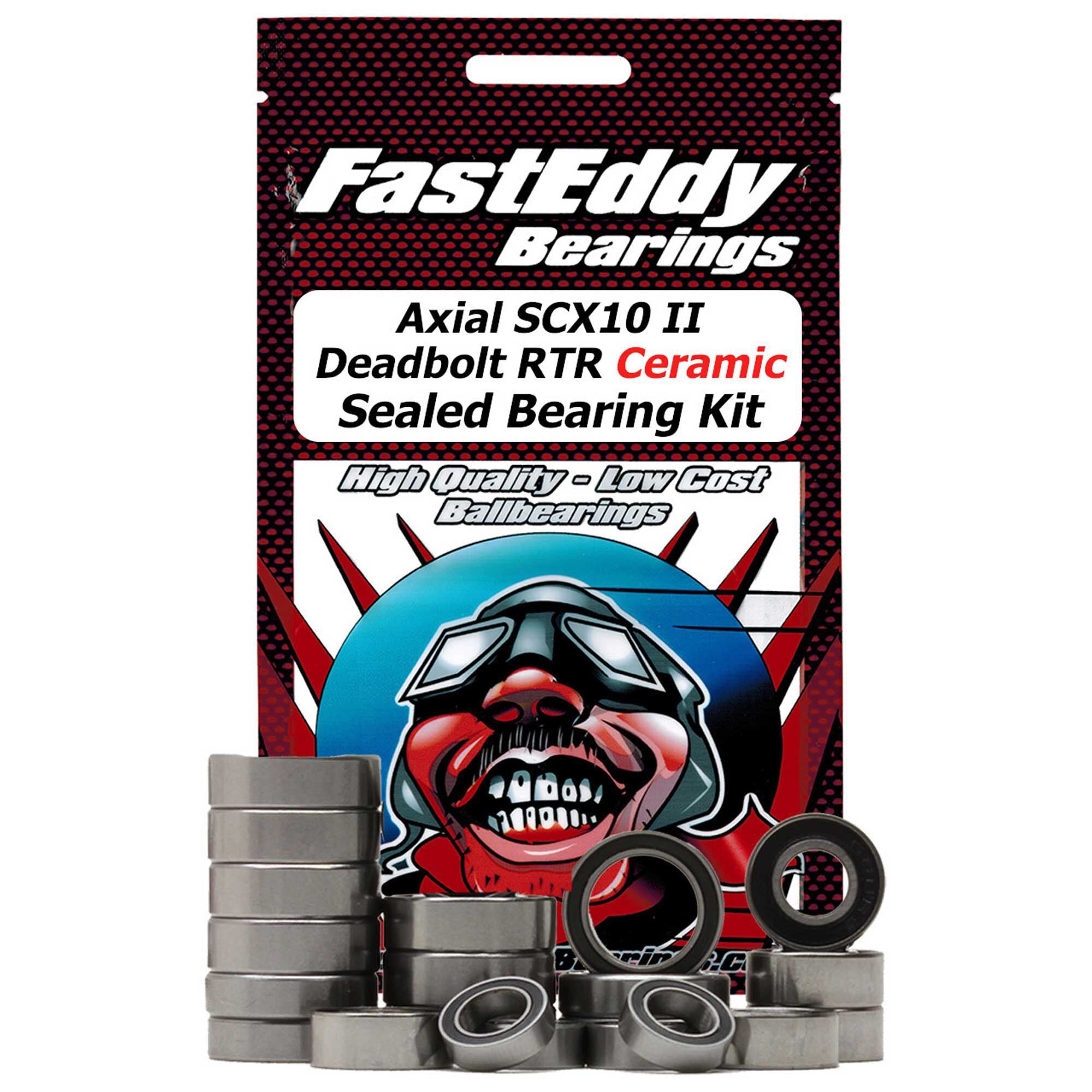 SCX10 II Deadbolt RTR Ceramic Sealed Bearing Kit (TFE6353)