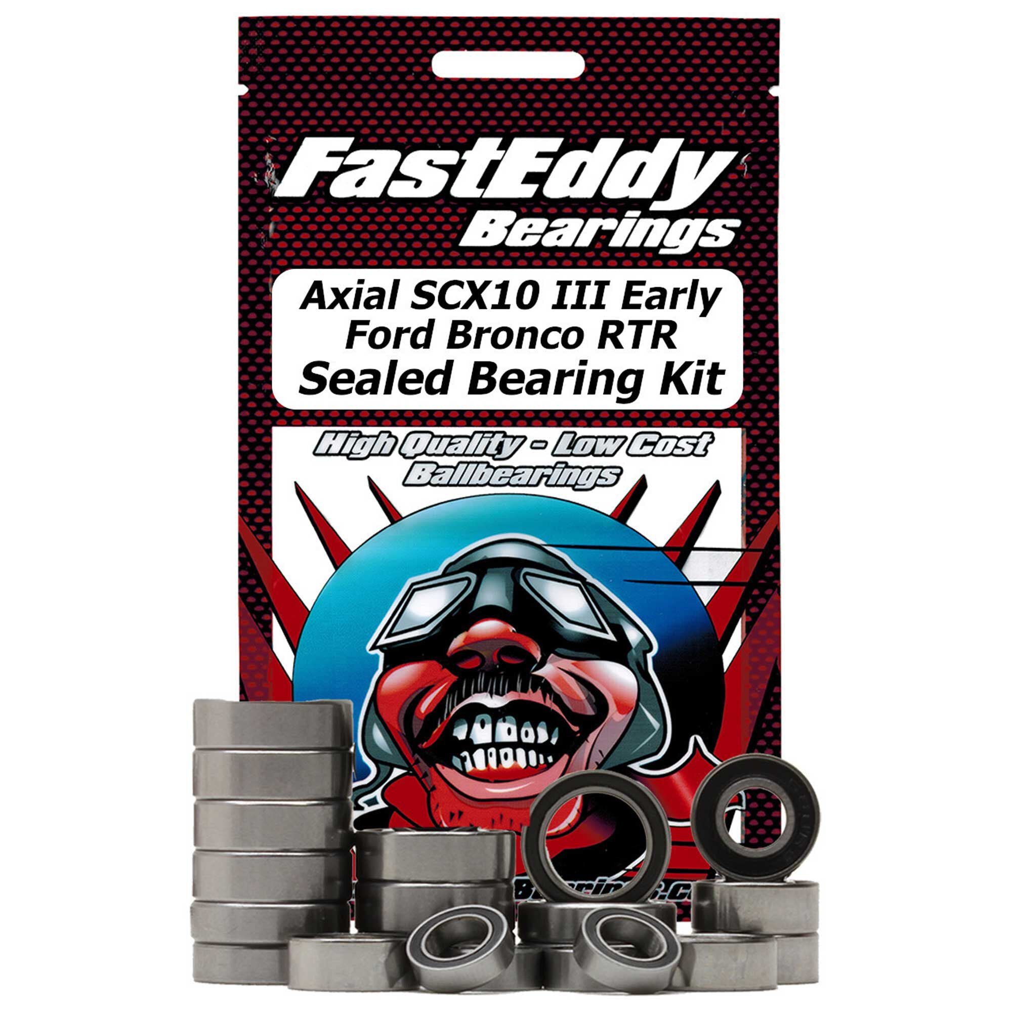SCX10 III Early Ford Bronco RTR Sealed Bearing Kit (TFE7340)