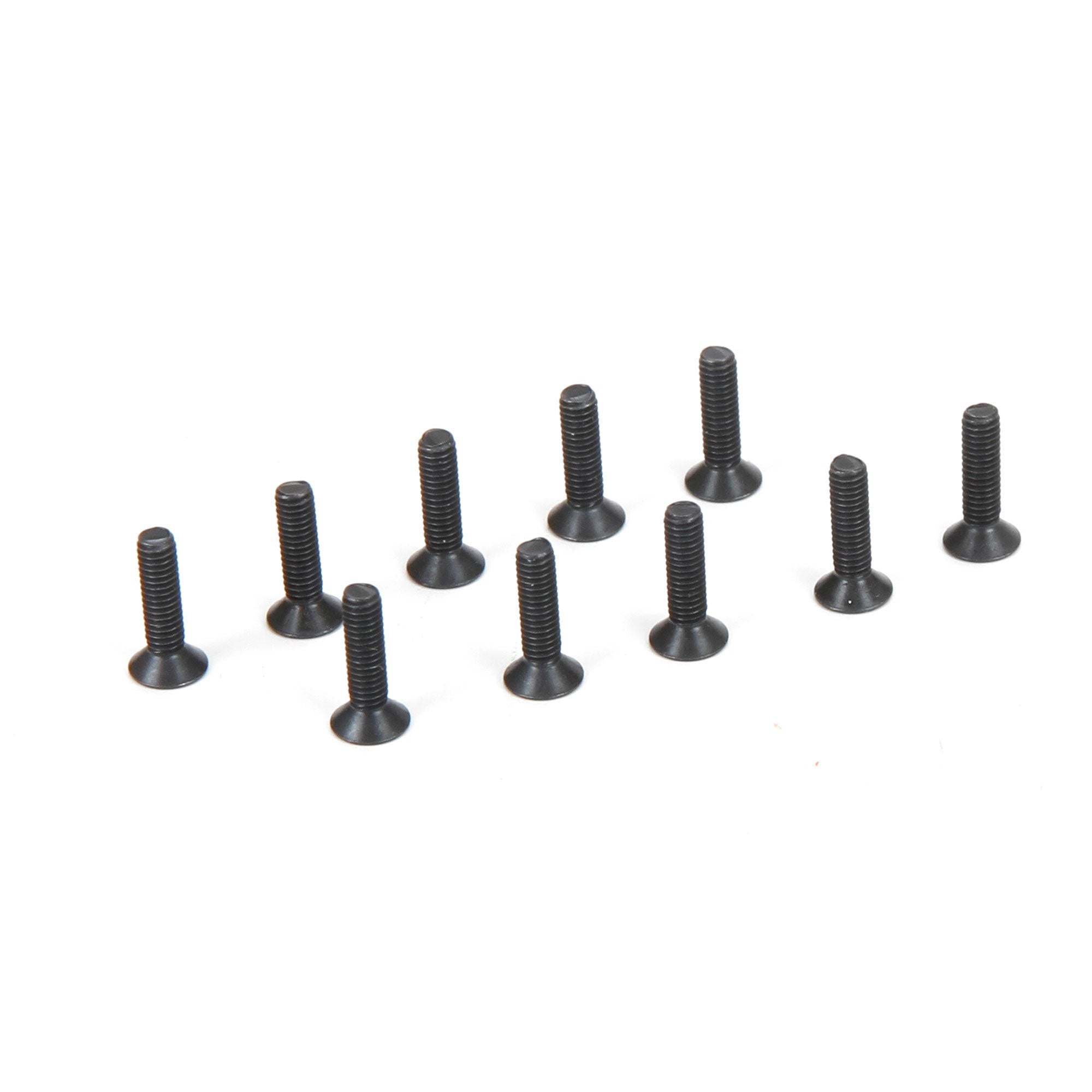 Flat Head Screws M2.5 x 10mm Pack of 10 (TLR235007)