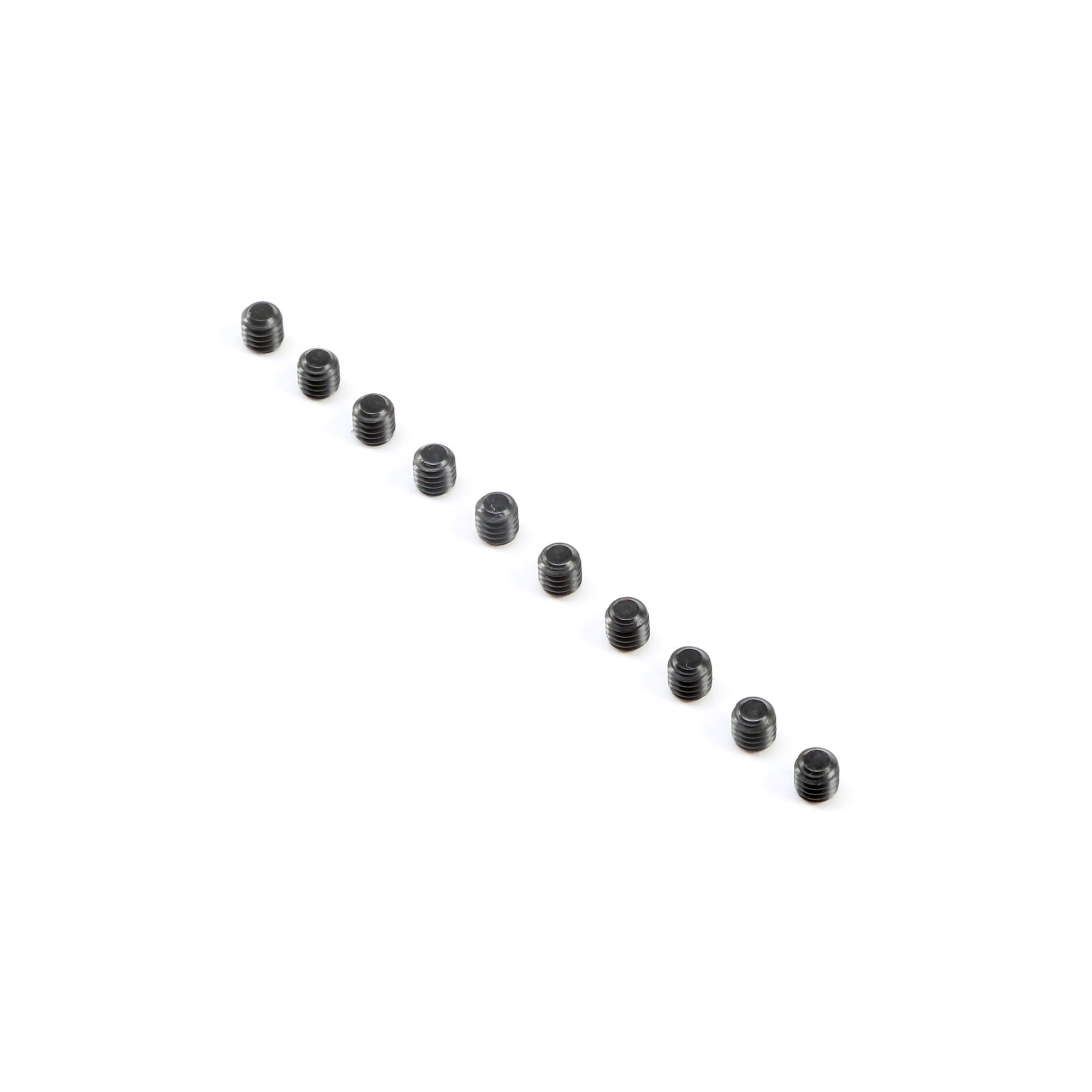 Flat Point Set Screws M4x4mm (10 Pack) (TLR245015)