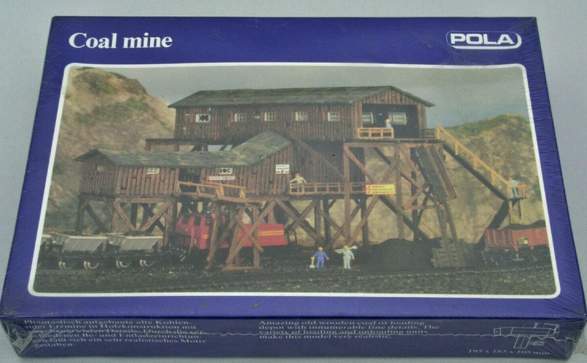 Pola 245 N Scale Coal Mine Kit