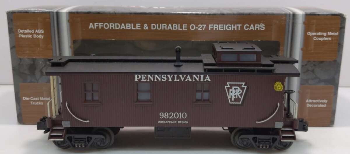 MTH 33-7801 O Pennsylvania Woodsided Caboose #982010
