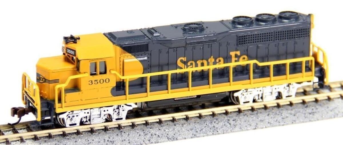 Bachmann 63552 N Scale Santa Fe EMD GP40 Diesel Locomotive #3500