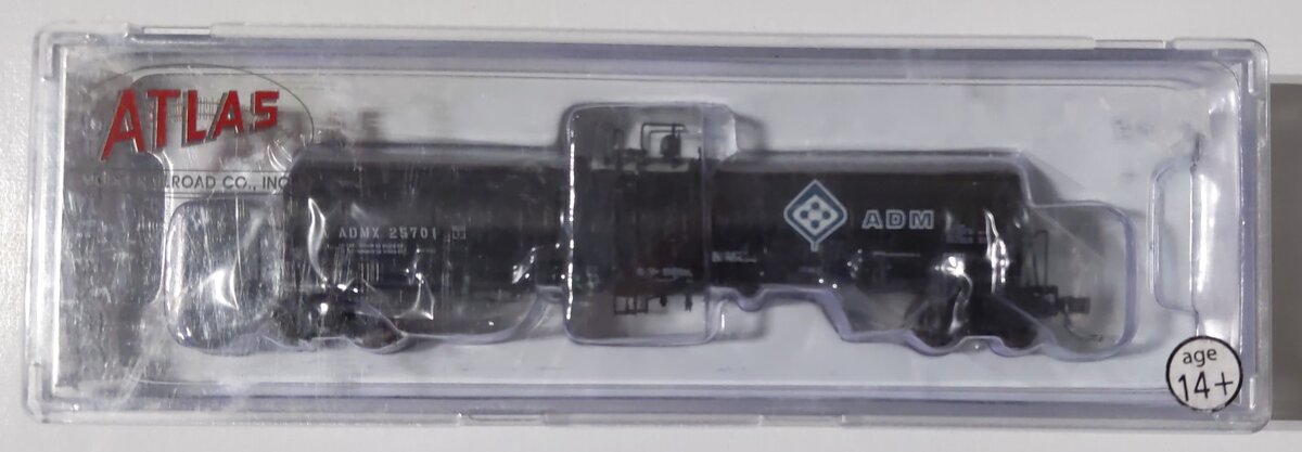 Atlas 50000250 N Scale ADM "Molecule" Trinity 25,500 Gallon Tankcar #25701