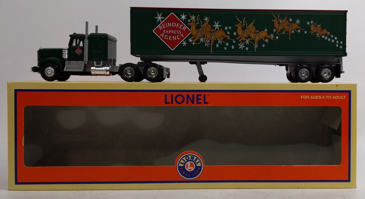 Lionel 6-14260 O Gauge Christmas Tractor Trailer Truck