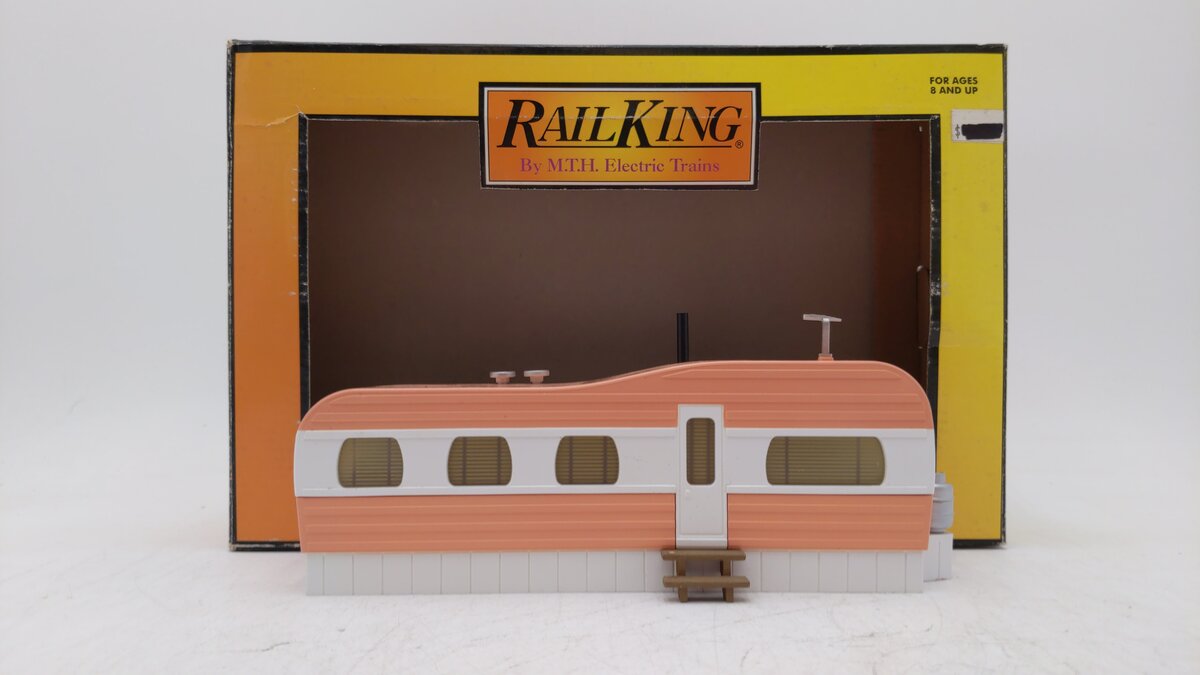 MTH 30-90109 Salmon & White Mobile Home