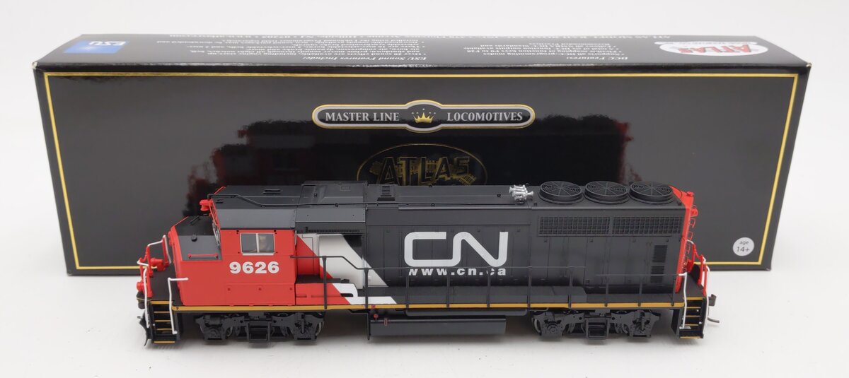 Atlas 10002727 HO Canadian National GP40-2W Diesel Engine #9629 w/ DCC & Sound