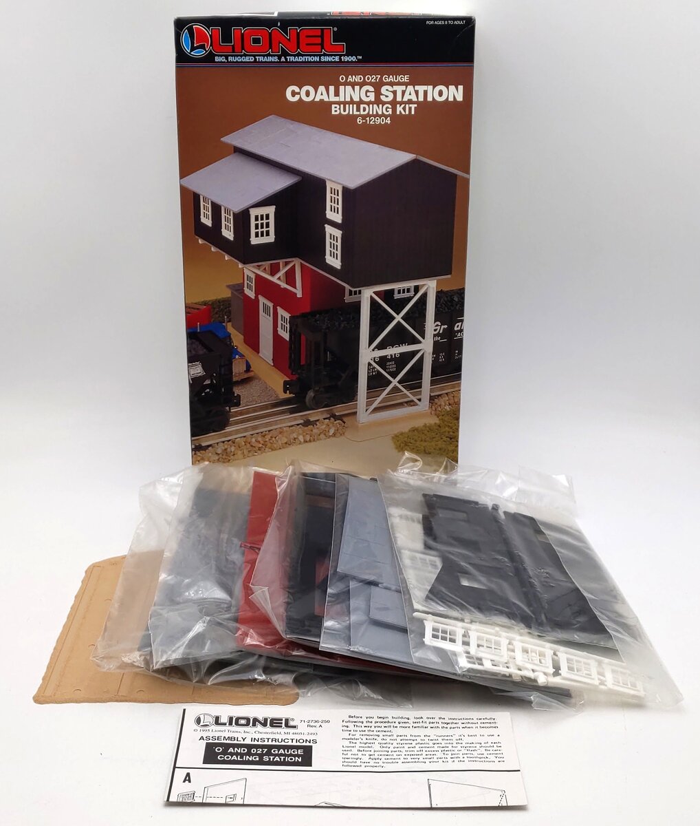 Lionel 6-12904 O And O27 Gauge Coaling Station Building Kit