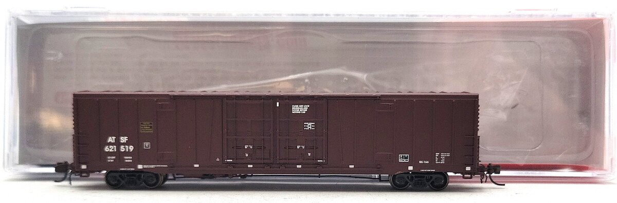 BLMA Models 18008 N Santa Fe Bx-166 60' Double Door Boxcar #621519