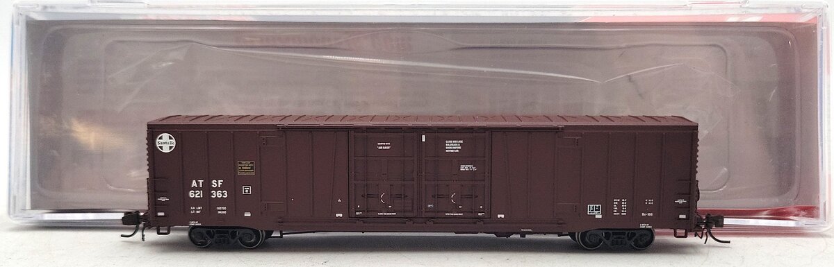BLMA Models 18019 N Santa Fe Bx-166 60' Double Door Boxcar w/Logo #621363