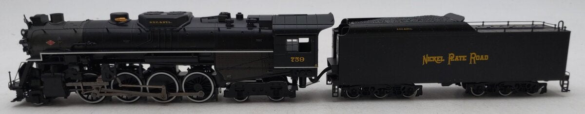 Bachmann 50905 HO Nickel Plate 2-8-4 Berkshire Tender w/DCC Steam Loco #759