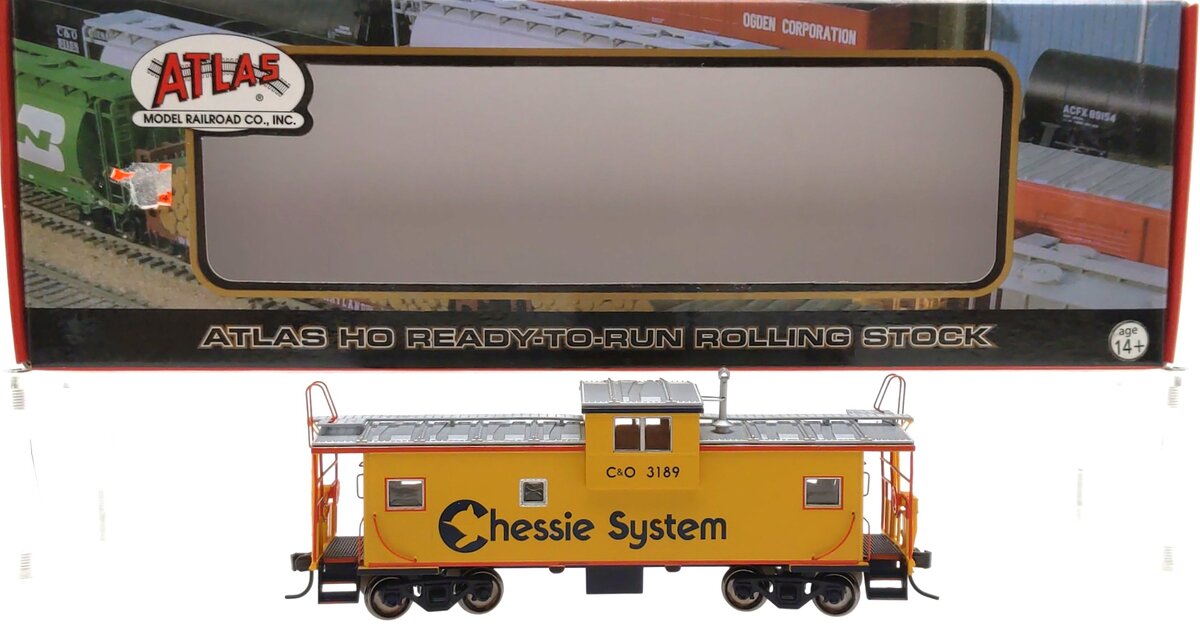 Atlas 20000557 Chessie Extended Vision Caboose #3189