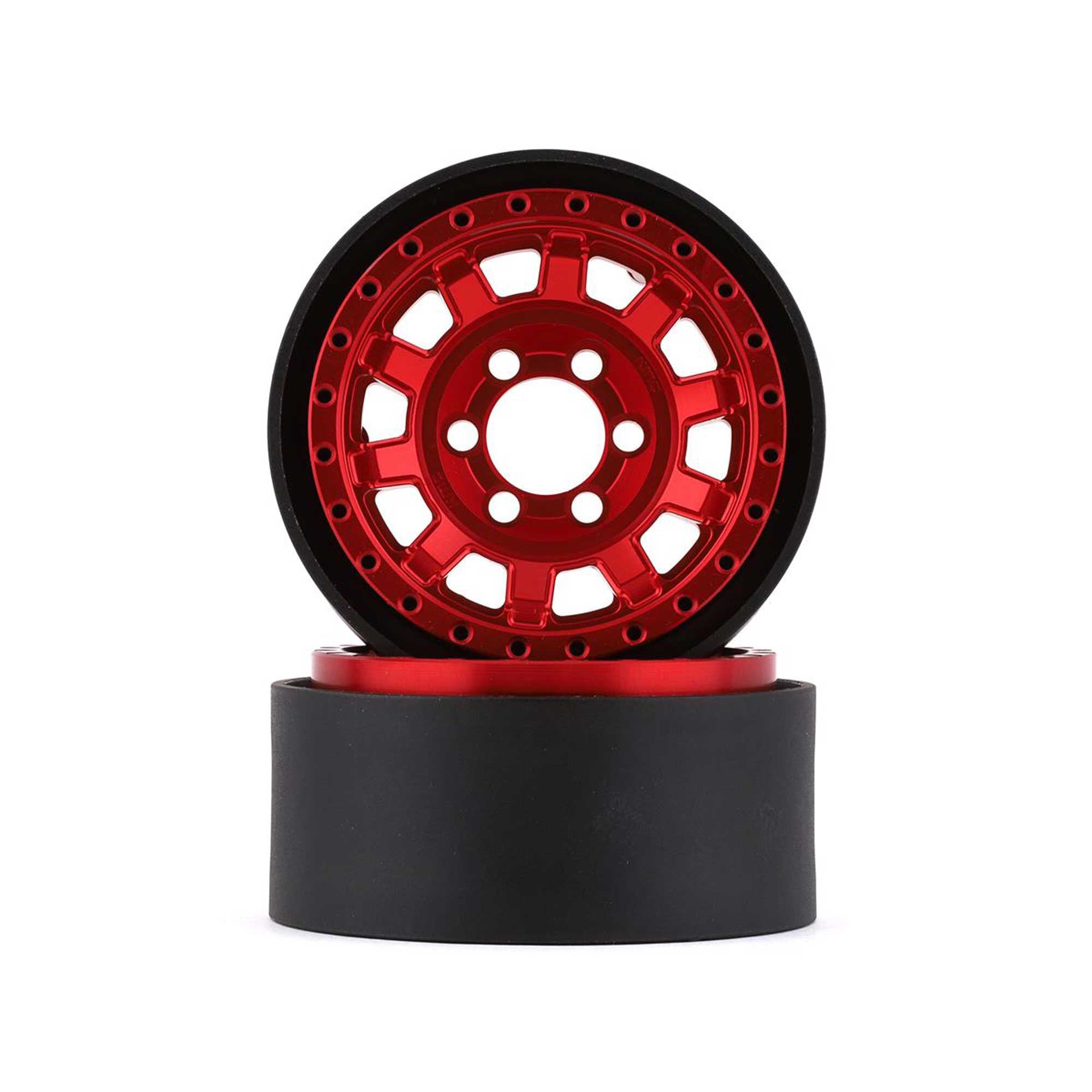 KMC 1.9 KM236 Tank Red Anodized Wheel (VPS07783)