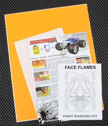 XXX MAIN ... FACE FLAMES PAINT MASK
