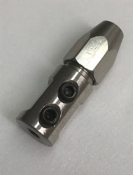 ZIPP KITS ... MOTOR COLLET TO FIT 1/8 INCH (3.17MM) MOTOR SHAFT/.150 CABLE