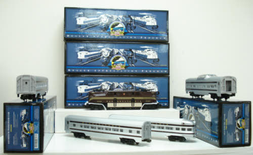 MTH 20-80002E Pennsylvania RailKing GG-1 O Gauge Electric Passenger Set w/PS2