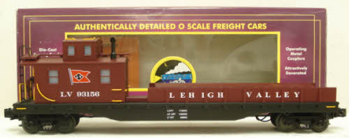 MTH 20-98223 O Gauge Lehigh Valley Crane Tender #93156