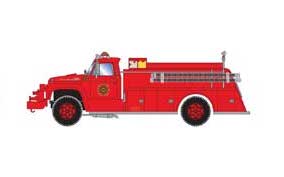 Athearn 92031 HO Scale Orchardville Il Ford F-850 Fire Truck