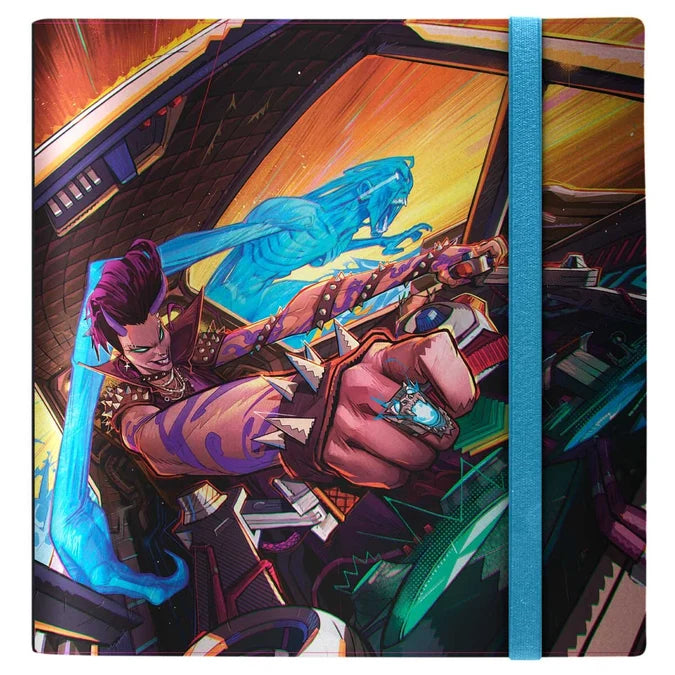 Ultra Pro: Aetherdrift TXX Packaging Collector Key Art 12-Pocket PRO-BINDER for Magic: The Gathering