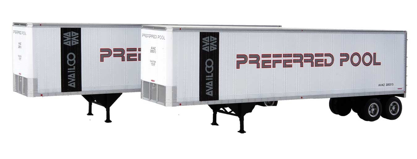 Walthers SceneMaster 949-2515 HO Scale 40' Trailmobile Trailer Preferred Pool
