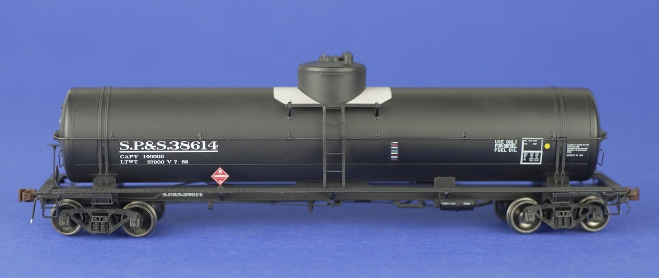 American Limited Models 1857 HO Scale GATC Welded Tank Car Spokane Portland & Seattle SP&S 38614