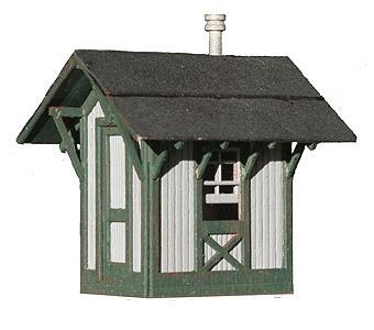 American Model Builders LaserKIT 187 HO Scale PRR Standard Watch Box 1879