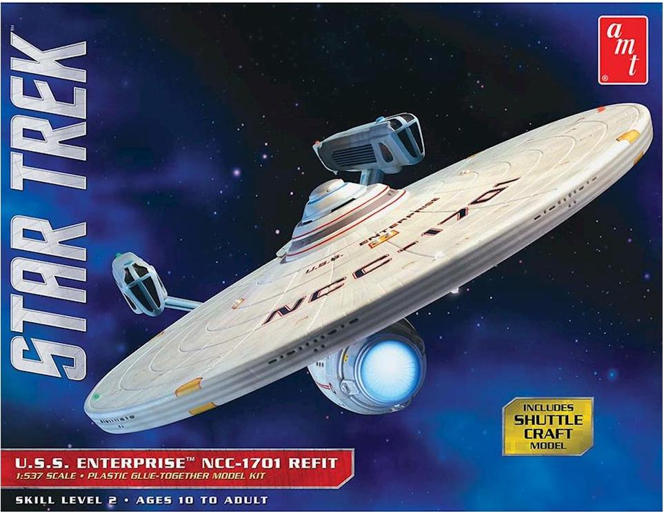 amt 1080 Star Trek USS Enterprise NCC1701E Refit Kit