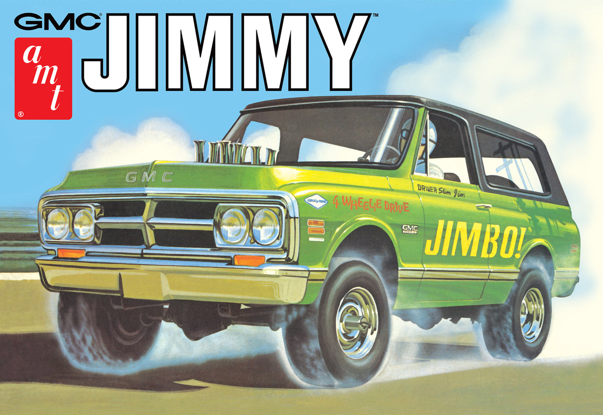 amt 1219 1972 GMC Jimmy Pickup Truck Kit