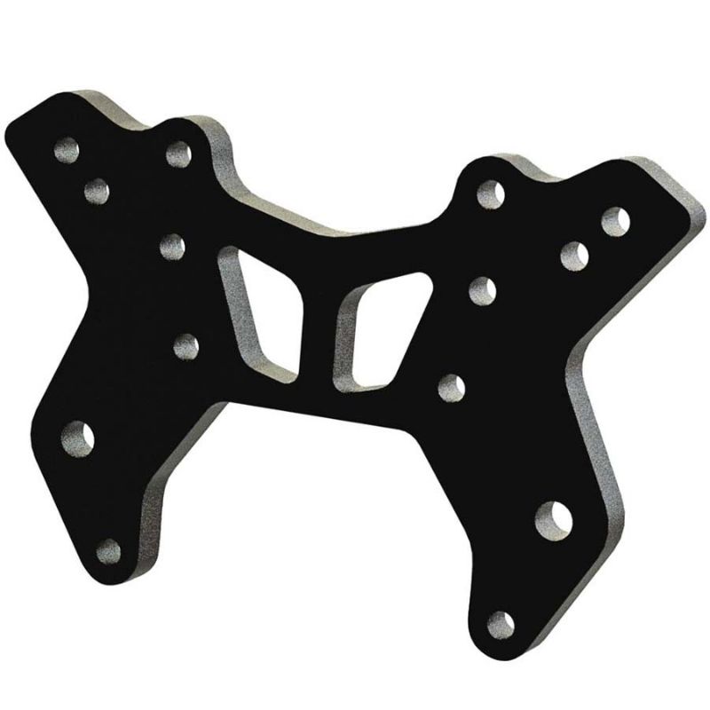 Arrma 330498 Shock Tower RS Front Aluminum (Black) for Tailon BLX V3 V4 (AR330498)