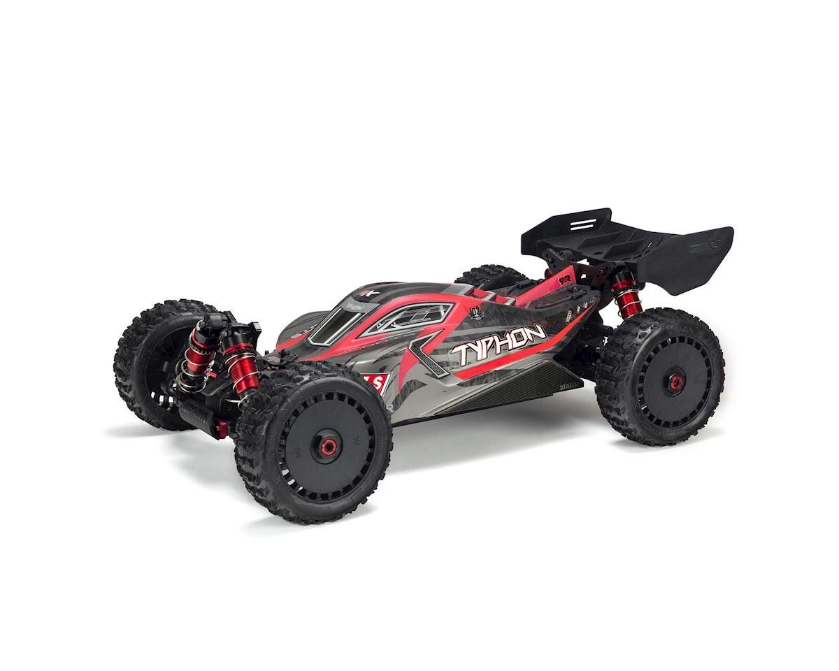 ARRMA 8606V5 1/8 Typhon 6S Typhon 4x4 BLX Brushless Buggy - Black