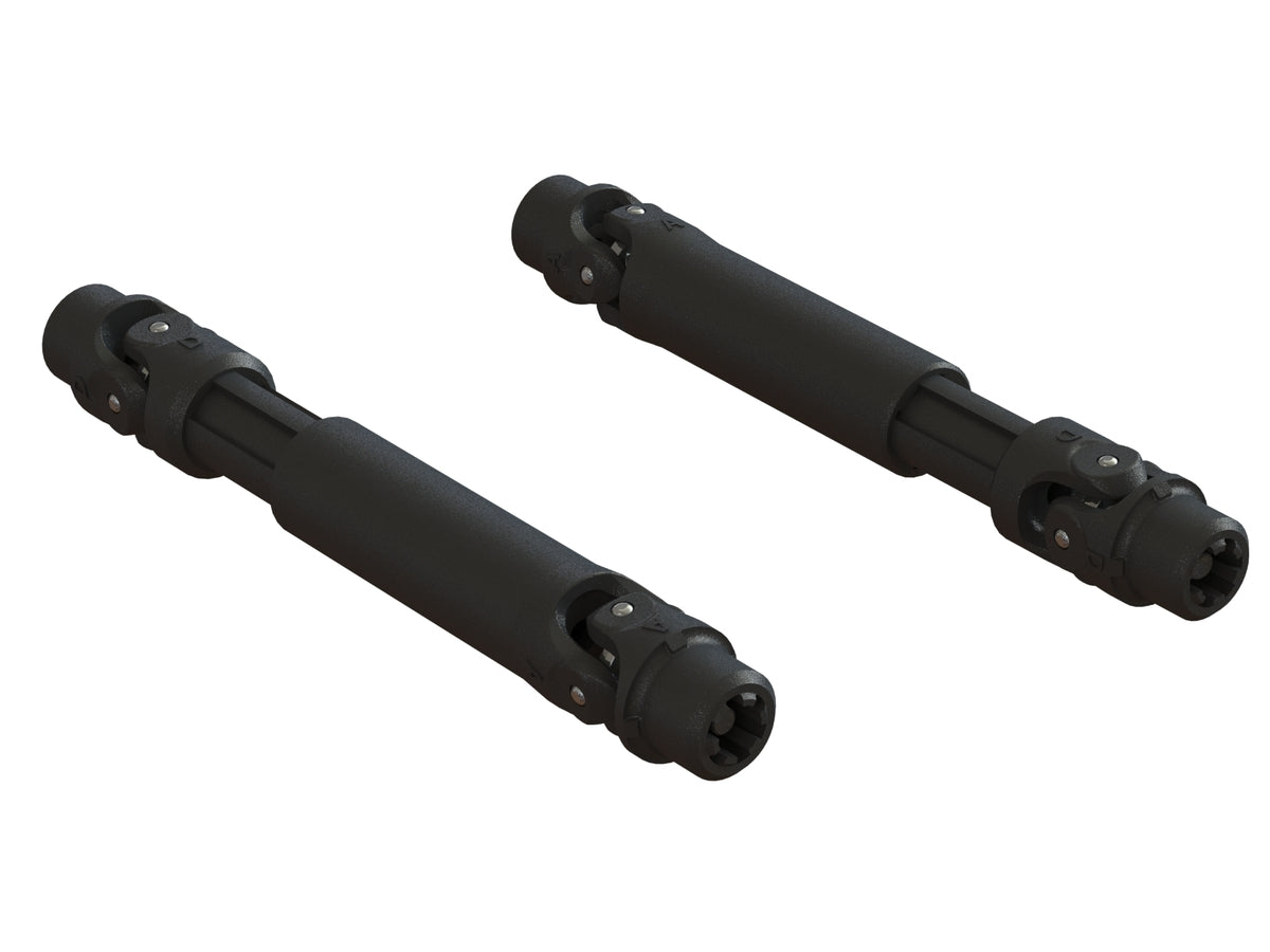 ARRMA AR310780 CVD Composite Front Slider Driveshaft Set for 3S and 4x4 Mega Vehicles