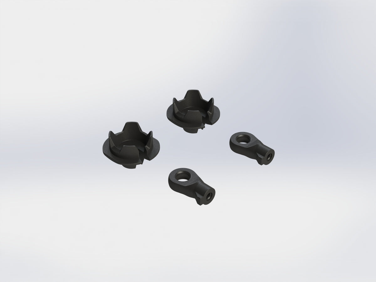 ARRMA AR330409 HD Shock Rod End Set for 6S Vehicles