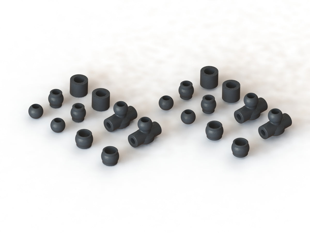 ARRMA AR330483 Composite BallSet for 6S Vehicles