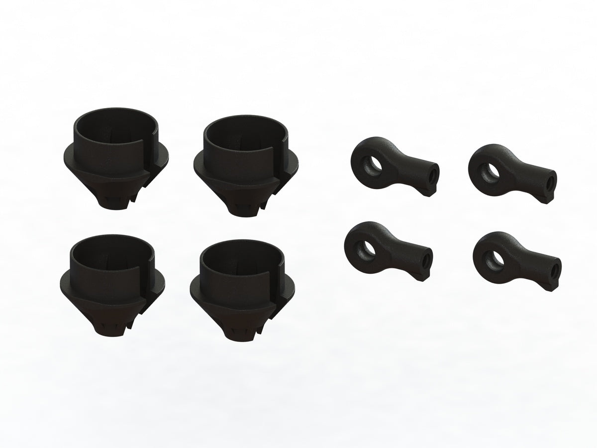 ARRMA ARA330608 HD Shock Rod End and Spring Cup for Some 6S Vehicles