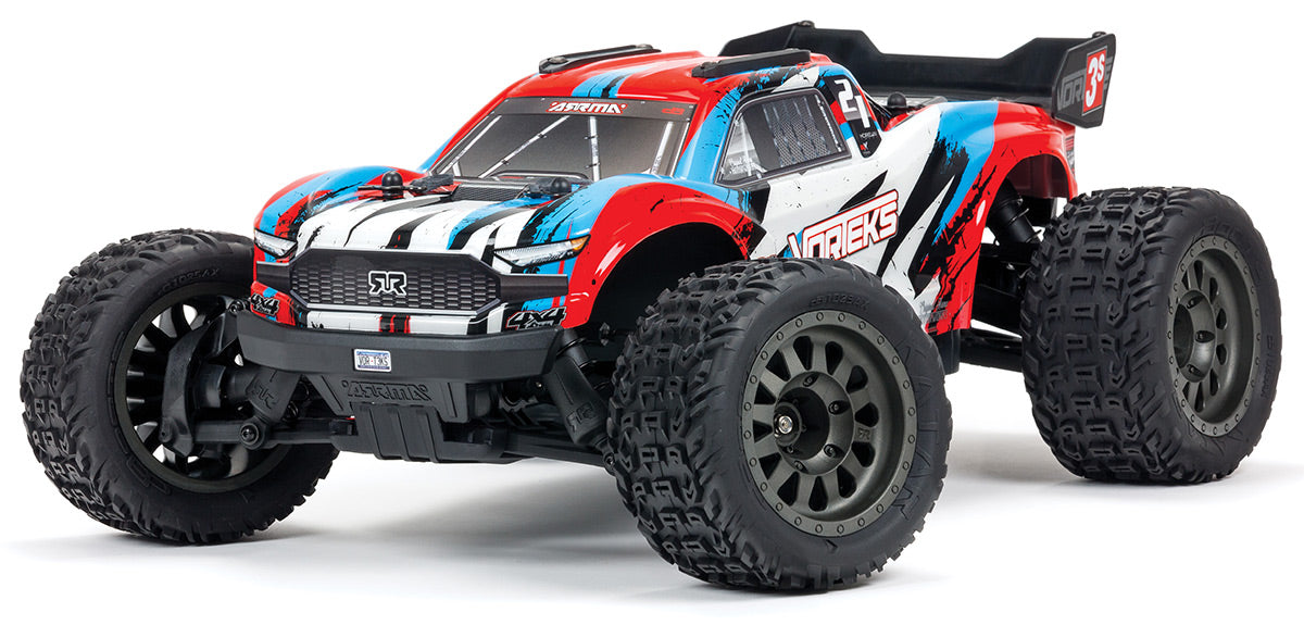 ARRMA ARA4305V3T1 1/10 Vorteks 4x4 3S BLX Stadium Truck Red