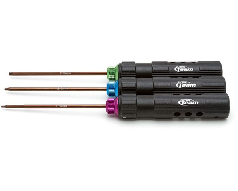 Team Associated 1518 FT Hex Driver Tool Set 3 Pc (1518)