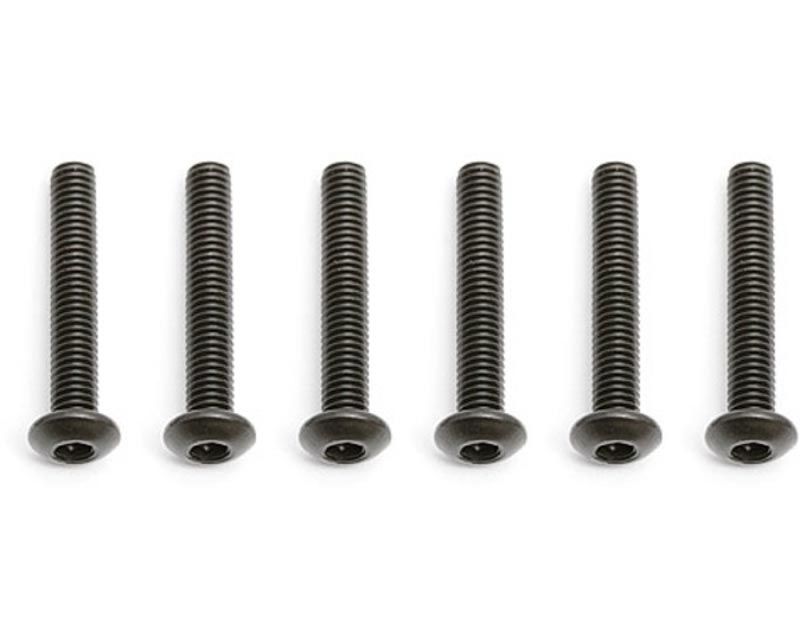 Team Associated 2308 M3x18mm BHCS Button Head Cap Screws B64D 4wd Buggy (10 Pcs) (2308)