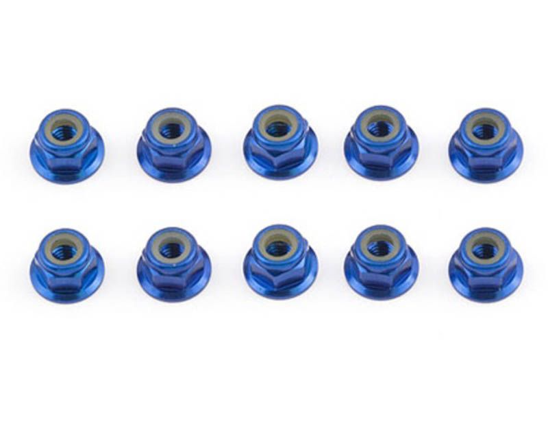 Team Associated 25391 FT Locknut Rival Monster Truck Blue 4mm (20) (25391)