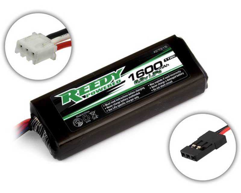 Team Associated 27315 Reedy LiFe Pro TX/RX 1600mAh 6.6V Flat Mugen Seiki MBX7T (27315)
