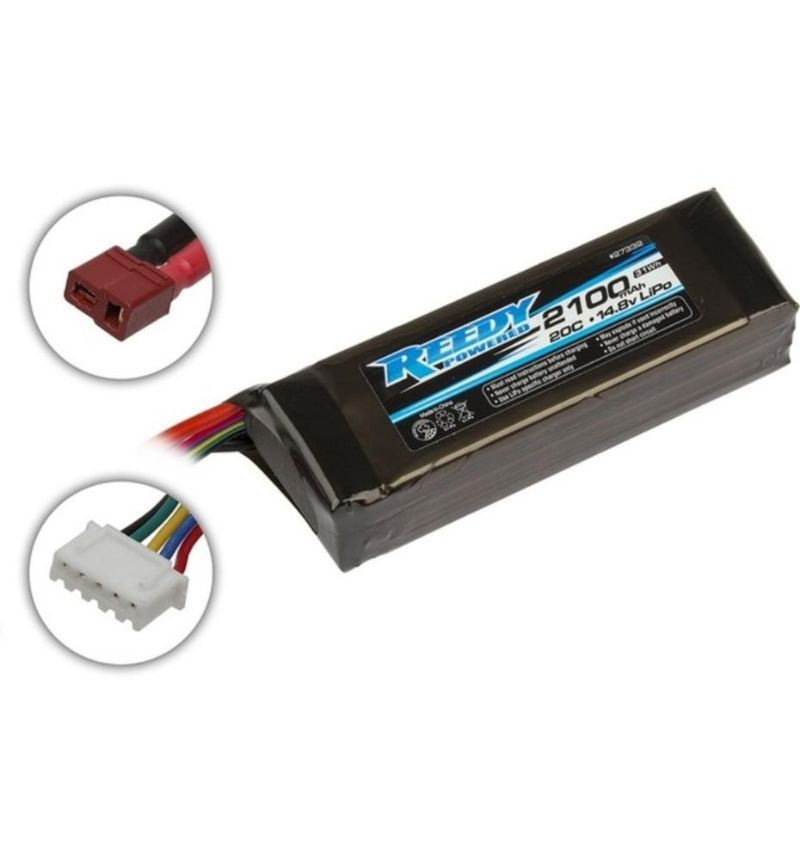 Team Associated 27332 Reedy LiPo Pro Starter Box 2100mAh 20C 14.8V (27332)