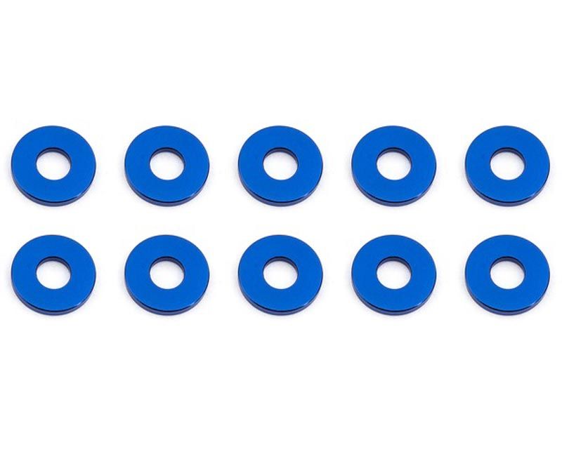 Team Associated 31385 Bulkhead Washers Aluminum 7.8x1.0 mm Blue (31385)