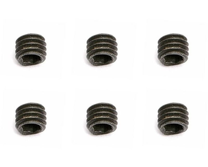 Team Associated 31500 FT Set Screw M3x0.5x2.5 Tc5 RC10B64 Club Racer (6) (31500)