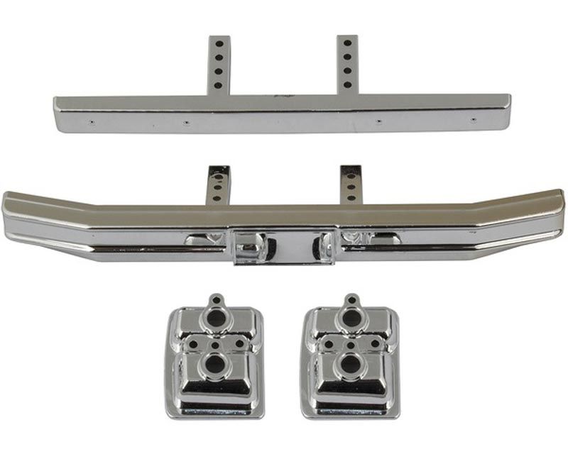 Discontinued - Team Associated 41057 CR12 Ford F-150 Bumper Set Crawler Chrome (41057)