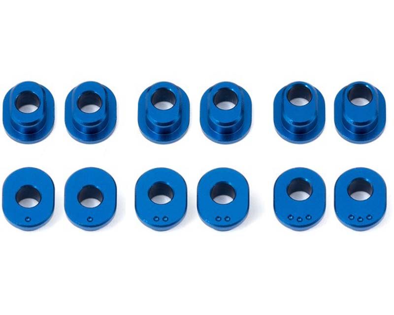 Team Associated 4746 RC12R6 FT Track Width Bushings Aluminum RC12R6 (4746)