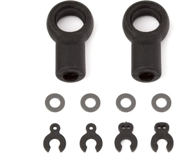 Team Associated 4753 RC12R6 Arm Eyelets and Caster Clips (4753)